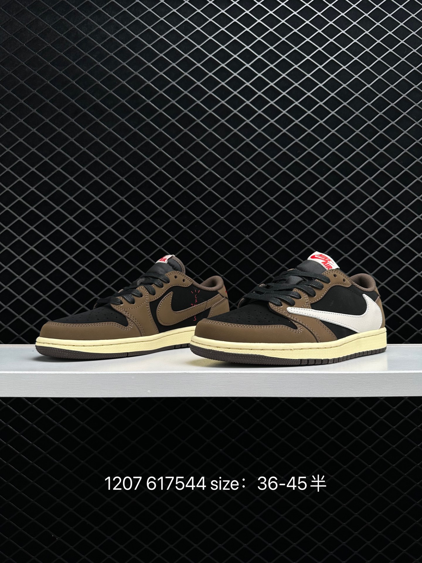 Travis Scott x Fragment x Air Jordan 1 Low“Military Blue”